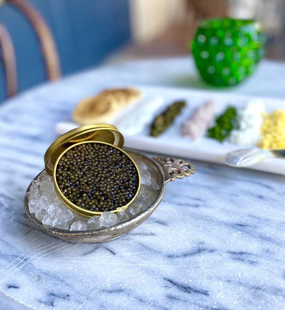 Caviar is on the menu and found at the raw bar in West University's newest restaurant, Gratify.