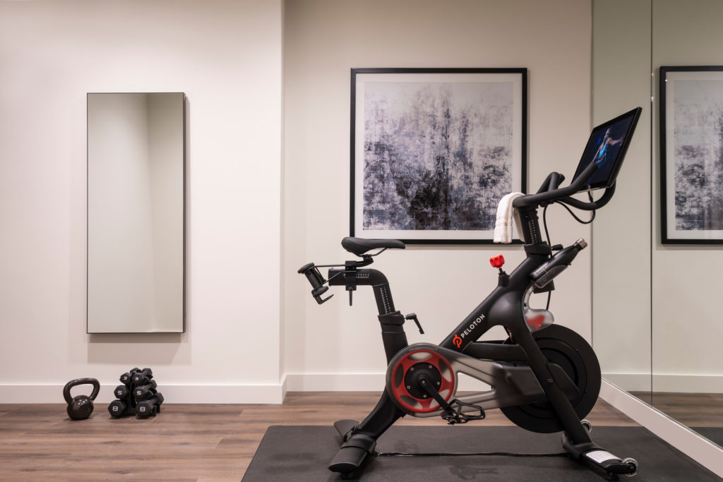 Work out in the comforts of your luxury suite.