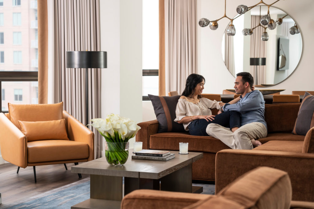 Four Season's guests can experience in-room tastings with the hotel's Bourbon Steward.