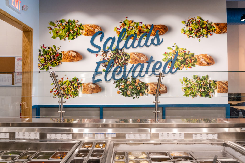 Salads become hassle-free at Bread Zeppelin. (Photo by Michael Anthony)