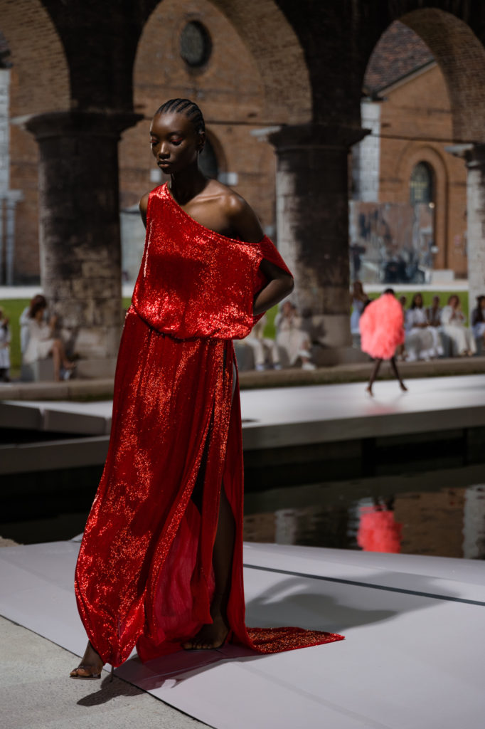 Valentino Haute Couture Fall 2021 presented during the Venice Biennale (Photo courtesy of Valentino)