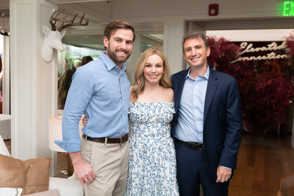 Jason & Stacy Johnson, Dr. Sean Blackwell (Photo by Daniel Ortiz)