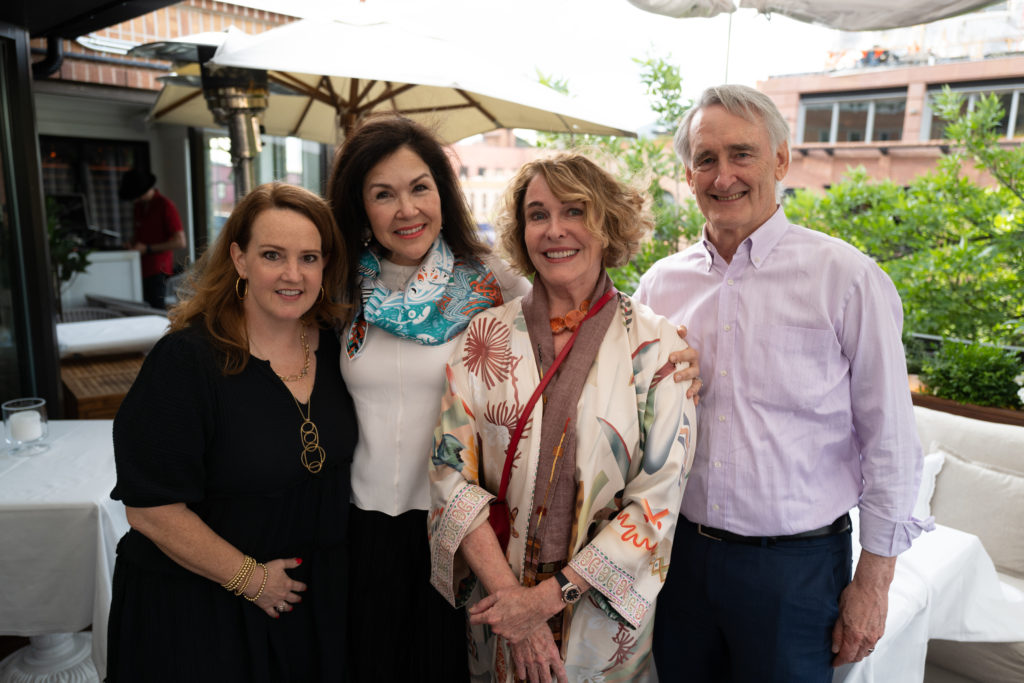 Lisa Kinzel, Geraldina Wise, Barbara Hines, Scott Wise (Photo by Daniel Ortiz)