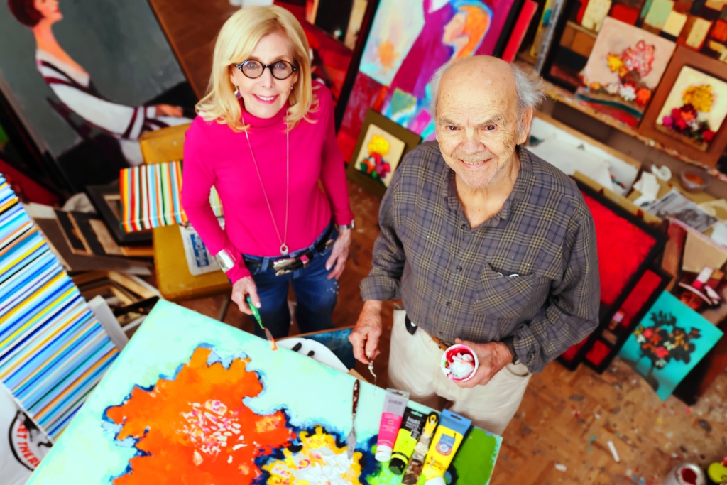 David Adickes and Marthann Masterson collaborated on a duo show in June called "Rooted Renewal." The exhibit illustrates the growth period that happens during life changes. 