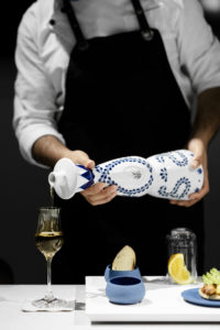 Reposado with pork belly sope and octopus sope with black bean marmalade