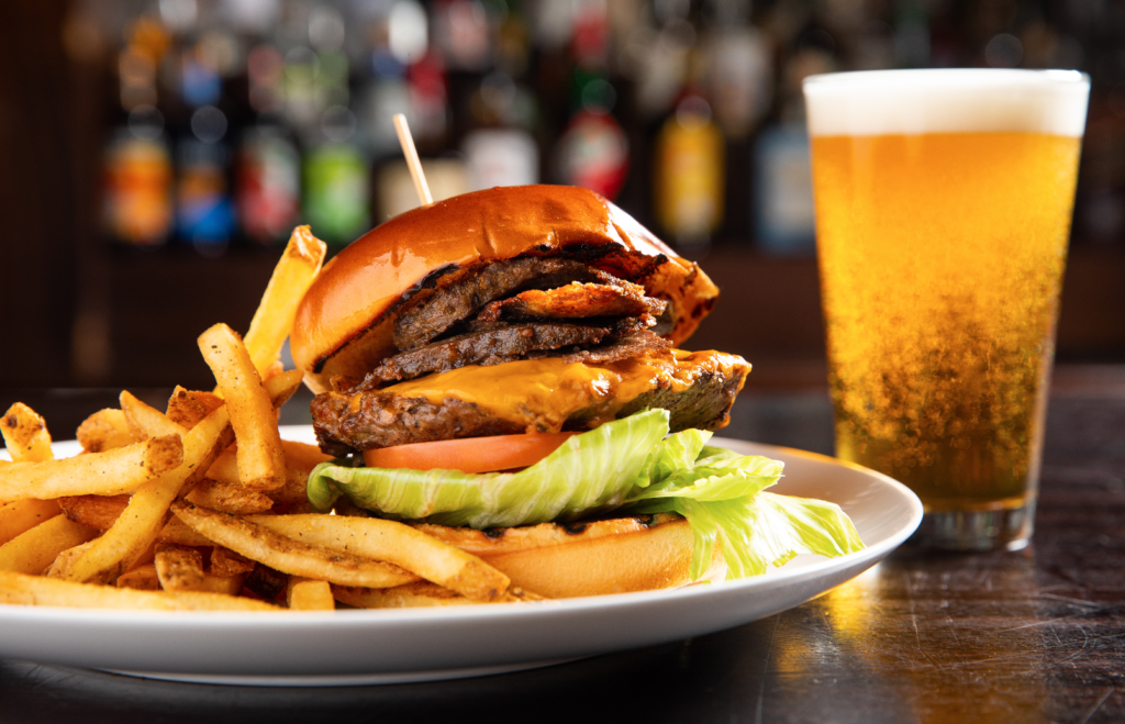 The My Big Fat Greek Burger at Radio Milano.