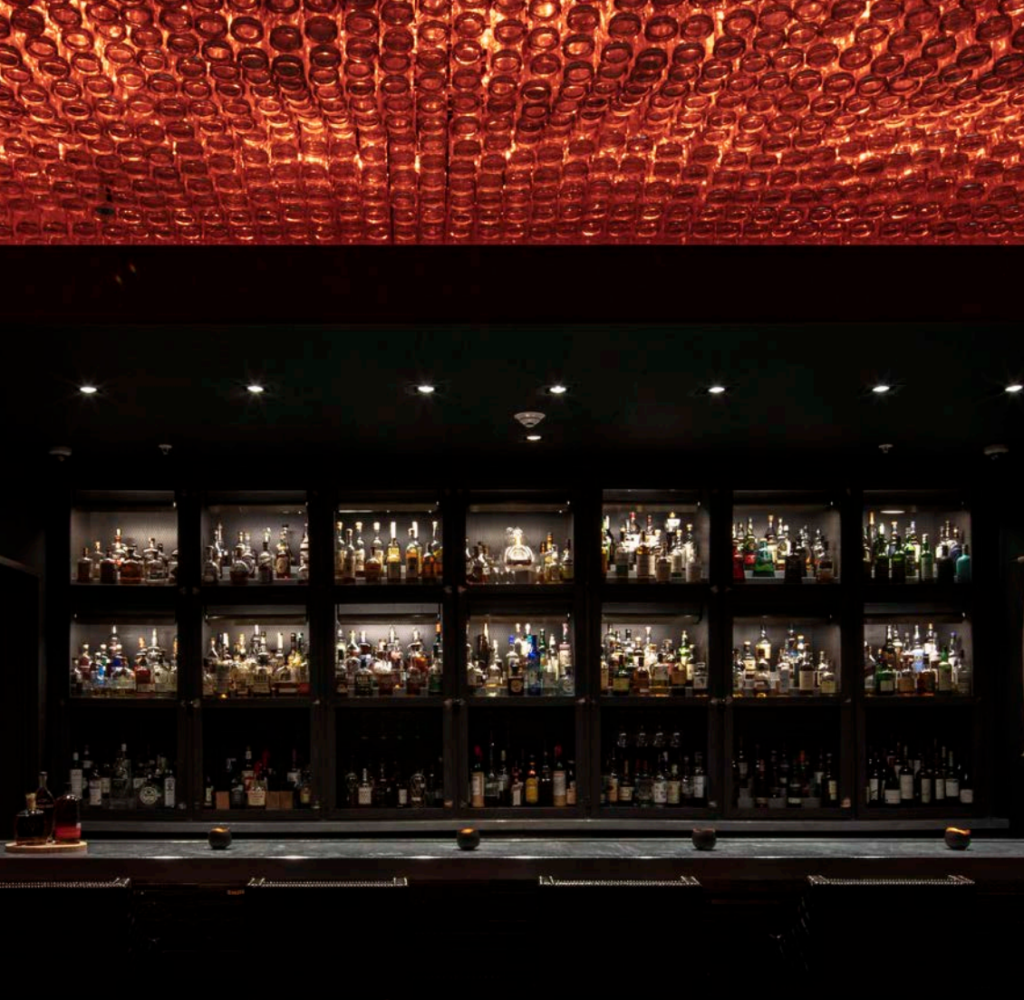 The 1791 Whiskey Bar is named for the year of the whiskey tax rebellion under the leadership of George Washington.