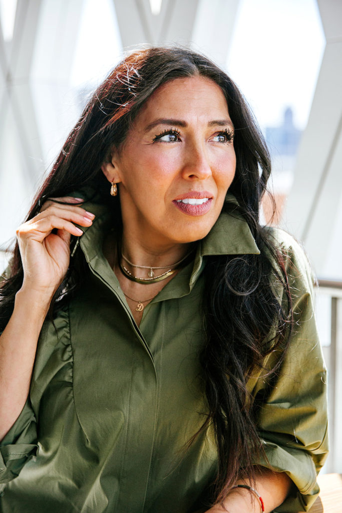 Desiree Cox of All the Wire in Noble 31's Maria Dress