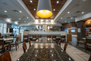 Interior of Life Cafe