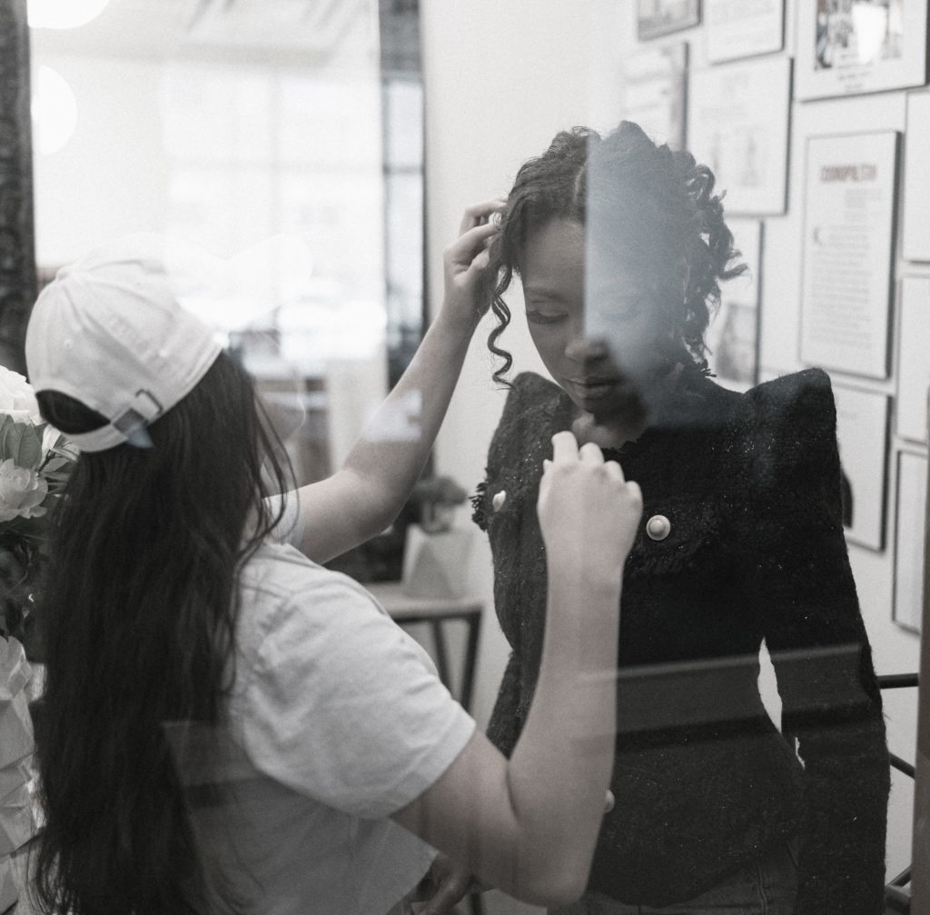 The COVID shutdowns in the spring of 2020 slowed down business for Talks Brand Group, but that did not stop owner Whitney Allen as she started fostering a big online presence on social media to reach out to clients. (Photo by Abiel Esau Garcia)