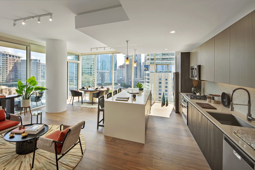 The Victor lets in the light — and keeps things pretty spacious. (Photo by  Eric Laigne)