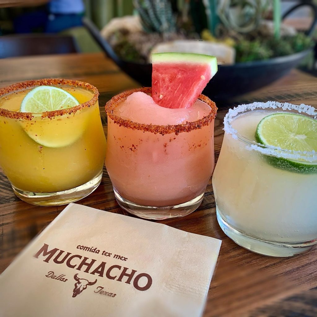 Muchacho Tex-Mex boasts eight kinds of margaritas. (Courtesy)