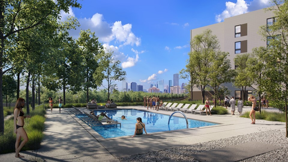 New Apartments in Houston's Buzzy East River Development Embrace the