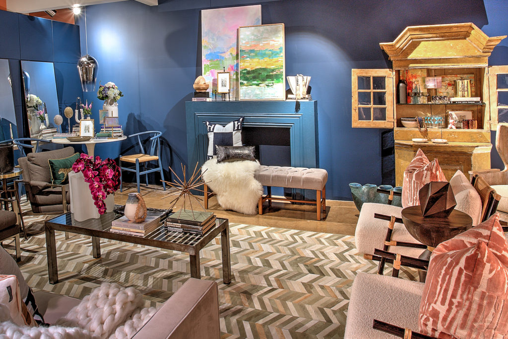 AF Home Interiors hand-crafts their stunning case goods, tables, and upholstery with the help of select local vendors.