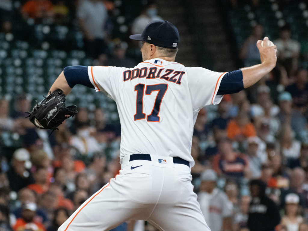 Jake Odorizzi still has strikeout stuff on his best days. (Photo by F. Carter Smith)