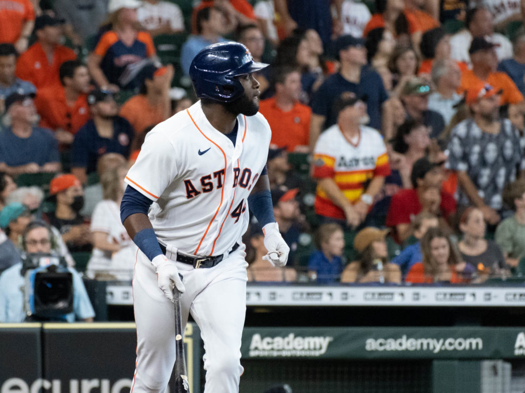 Yordan Alvarez's big swings obscure how much of a complete hitter he is. (Photo by F. Carter Smith)