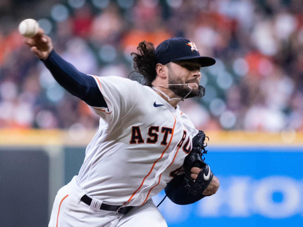 Lance McCullers Jr. is a max effort, never-wants-to-leave-the-game pitcher. (Photo by F. Carter Smith)