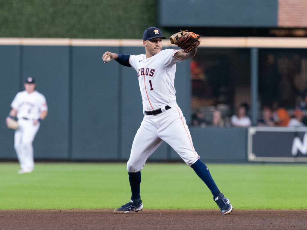 Carlos Correa may be the best defensive shortstop in baseball. (Photo by F. Carter Smith)