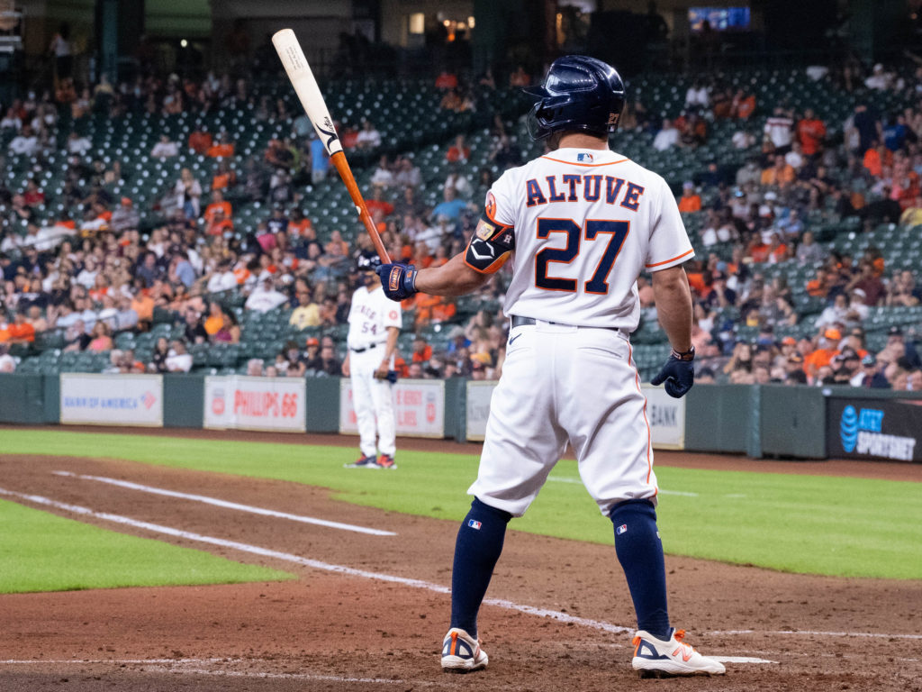 Jose Altuve is still a hitter opposing pitchers have to fear. (Photo by F. Carter Smith)