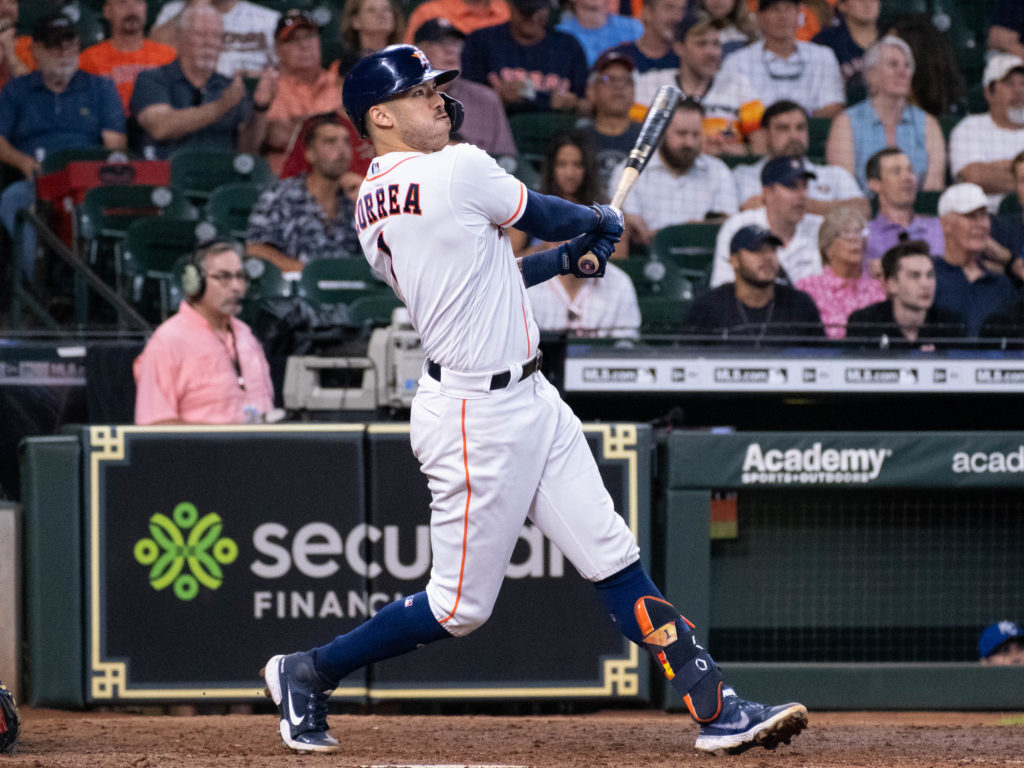Carlos Correa knows all about big swings in important spots. (Photo by F. Carter Smith)