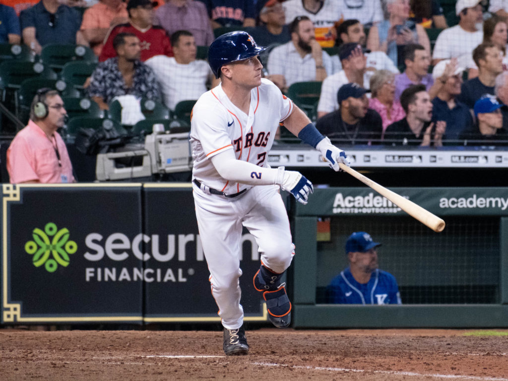 Alex Bregman returned to the Astros a little slimmer on purpose. (Photo by F. Carter Smith)