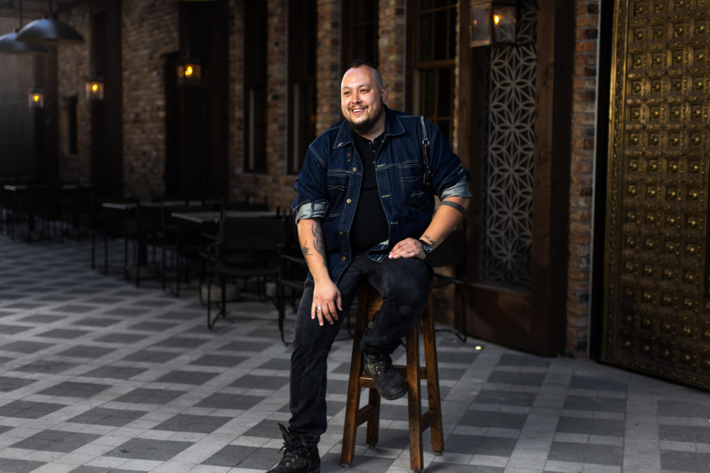 Chef Tom Griffin drew from his life in Asia for the Elephant East menu. (Photo by Kathy Tran)