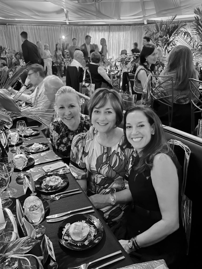 Houston's Sara Dodd and Leigh Smith with New York's Rona Citrin (Courtesy photo)