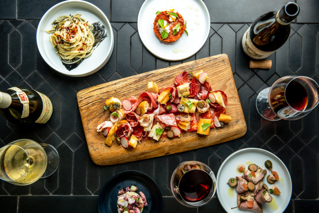 The Il Tagliere platter at Concura Italian Bites (Photo by Matthew Rood)