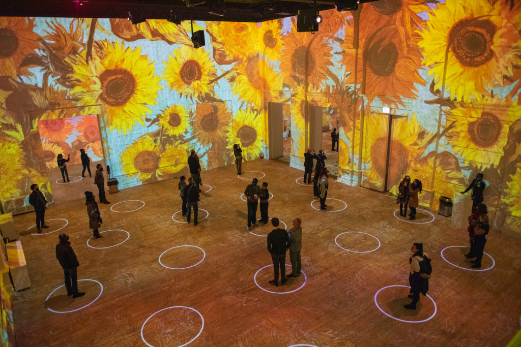 Immersive Van Gogh Chicago 8 – Photo Credit Michael Brosilow. (Photo by Michael Brosilow)