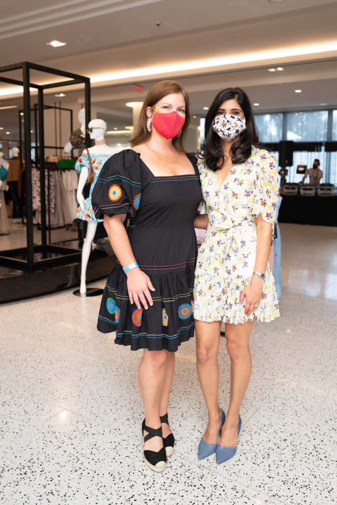 Dress for Success president Lauren Levicki Courville, Summer Soirée chair Sarika Patel at the Women of Wardrobe Summer Soirée at Tootsies. (Photo by Daniel Ortiz)