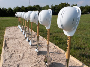Jamie Bryant, president and chief executive officer, Midway, along with Mayor Sylvester Turner helped celebrate the groundbreaking of the East River 150-acre development which will transform the city’s waterfront east of downtown into a new economic cen