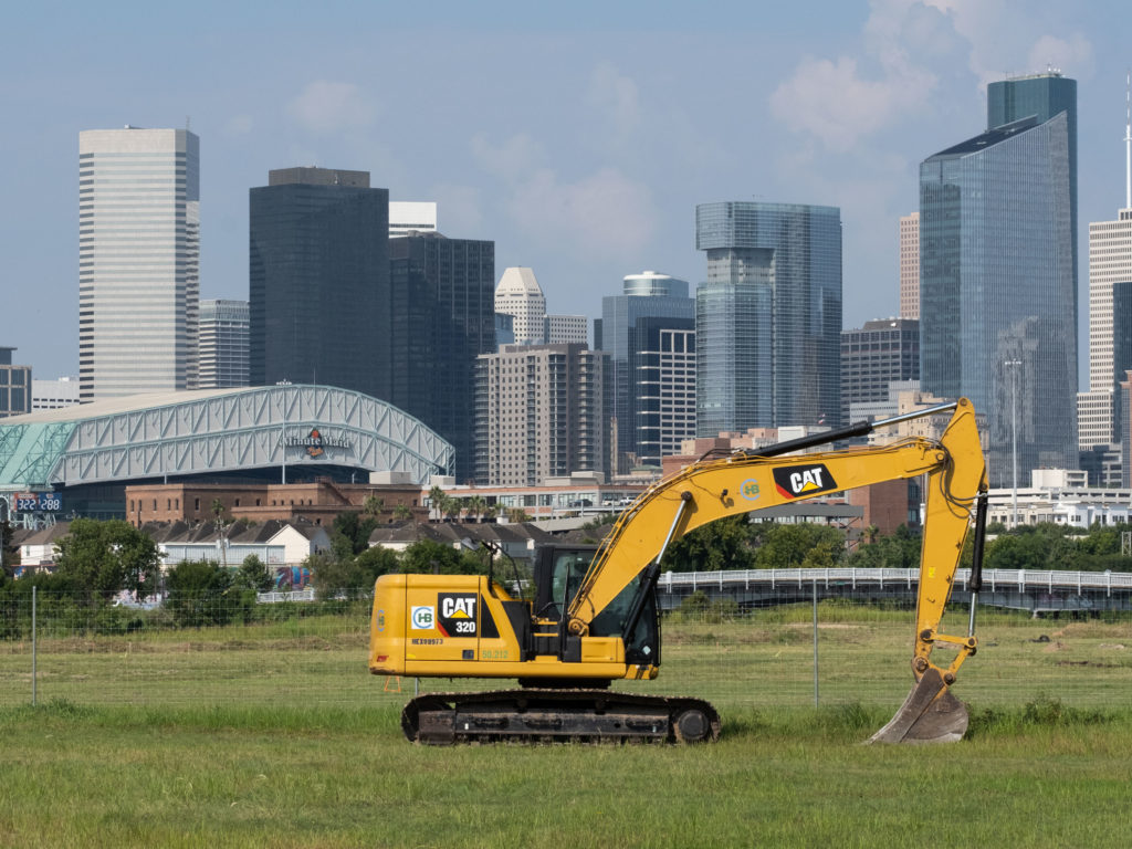 Jamie Bryant, president and chief executive officer, Midway, along with Mayor Sylvester Turner helped celebrate the groundbreaking of the East River 150-acre development which will transform the city’s waterfront east of downtown into a new economic cen