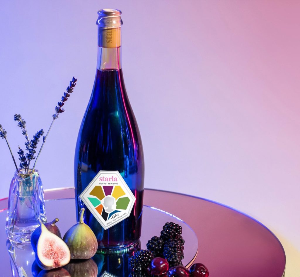 Starla's red blend, $28 a bottle. (Photo by Shayna Fontana)