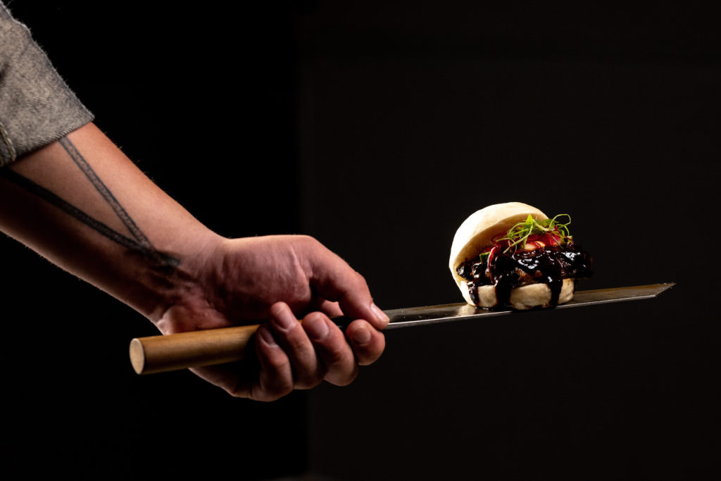 Pork Baos will be one of the highlights of the new Elephant East menu. (Photo by Kathy Tran)