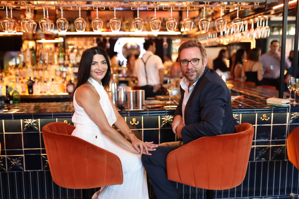 Dr. Katy & Richard Skinner at the Fabergé/Correa Family Foundation benefit luncheon at MAD in River Oaks District.  (Photo by Quy Tran)