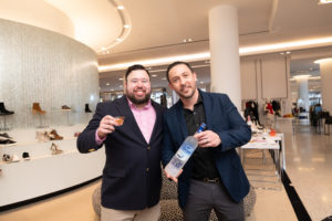 Richie Taubert, Franklin Parra of Polar Bear Vodka (Photo by Daniel Ortiz)