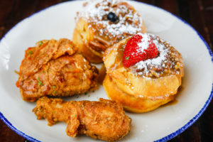 Taste Bar + Kitchen Cajun Chicken and Waffles (Photo by Jeremiah Jones)