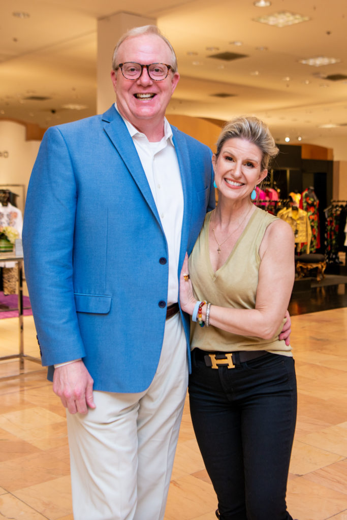 Tobin Hellums, Lori Freese Italian Cultural & Community Center at the kickoff party at Neiman Marcus (Photo by Michelle Watson, CatchLightGroup.com)