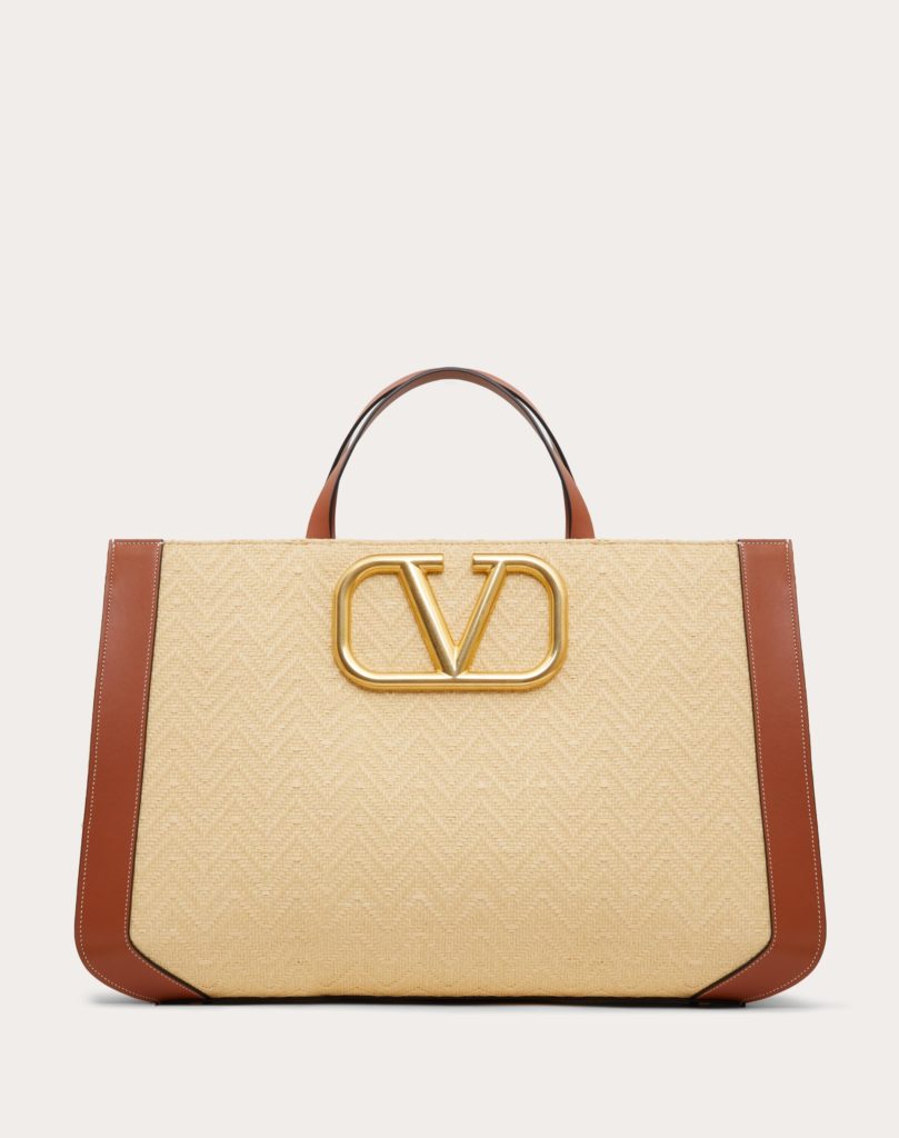 Valentino Supervee Handbag is a neutral must-have from Highland Park Village.