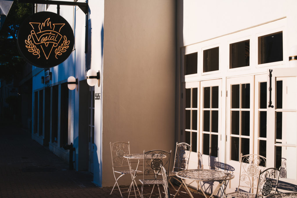 Vestal restaurant in Lafayette, Louisiana, is an example of the work by Houston-based designer Amanda Medsger.  (Photo by Denny Culbert)