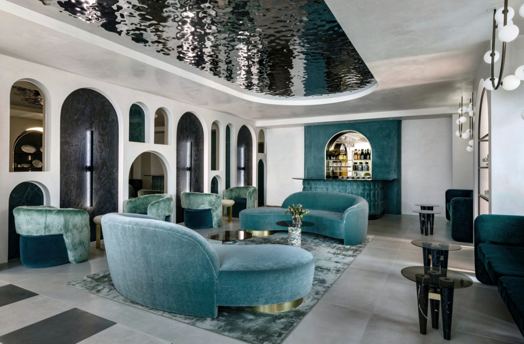 The Nina Magon Lounge at Zadok Jewelers in Post Oak Place