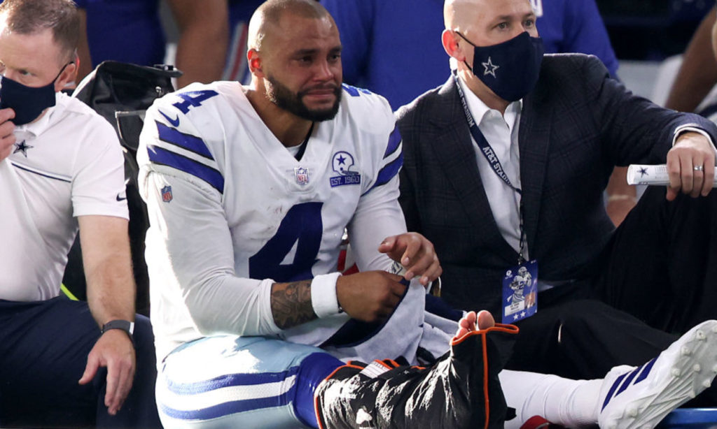 Dak Prescott's ankle injury and gnarly scars dominated the first episode of HBO's Hard Knocks.