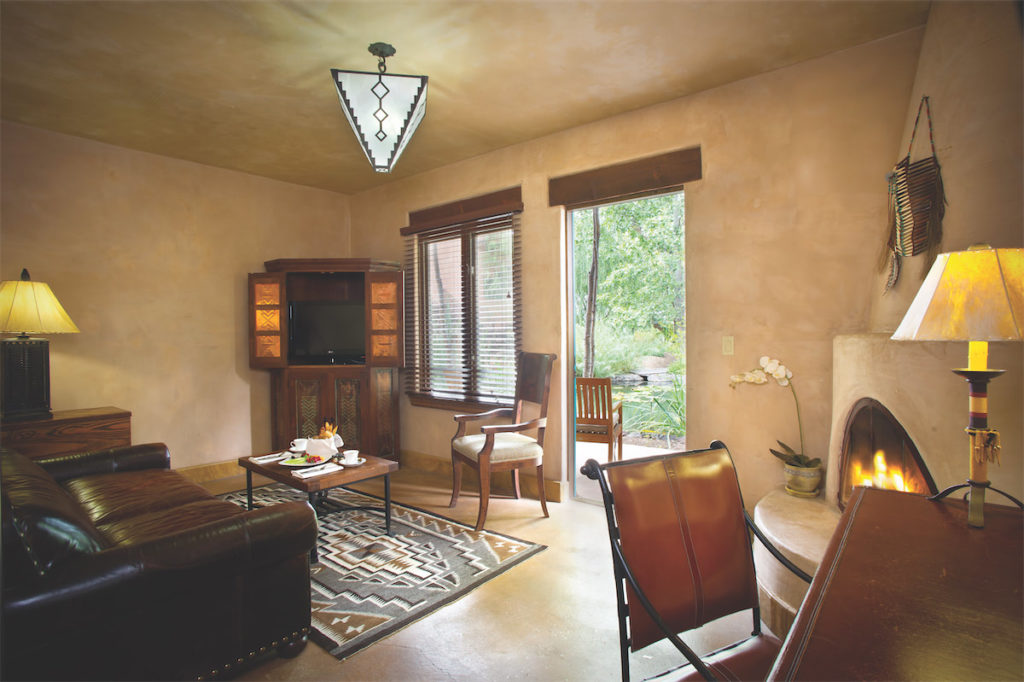 Rooms at El Monte Sagrado are cozy and an escape from the everyday. (Courtesy of Heritage Hotels & Resorts)