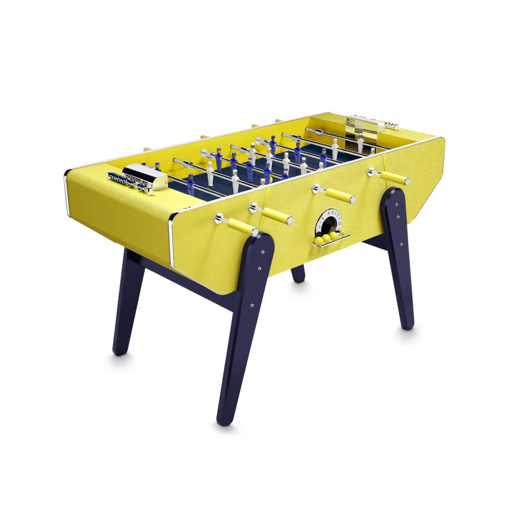 Louis Vuitton Epi leather foosball table