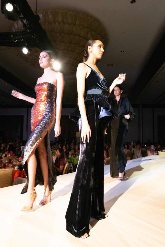 Silvia Tcherassi fashions wow the Latin Women's Initiative luncheon crowd. (Photo by Daniel Ortiz)