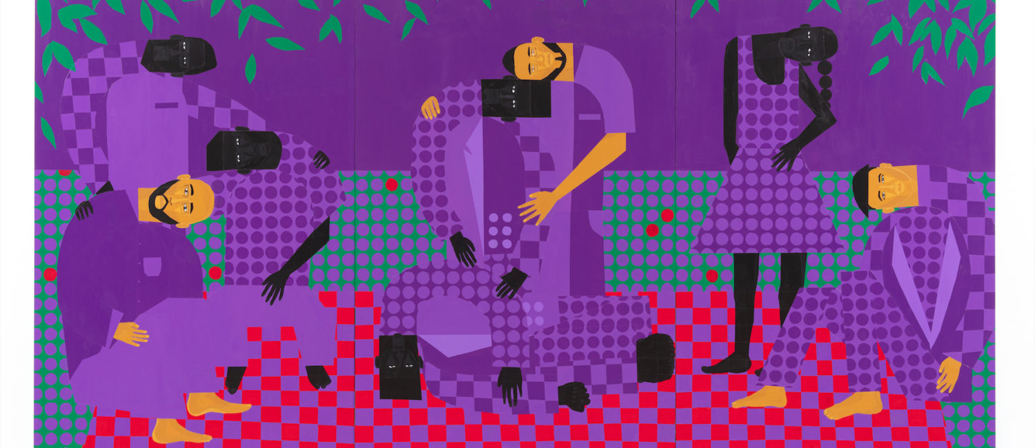 Jon Key’s “Chosen Family No. 14,” 2021, at Steve Turner (Courtesy of The Armory Show)