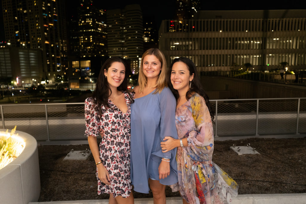 Maggie Lummis, Louisa Lummis, Frances Lummis, granddaughters of ROCO honoree Mike Stude (Photo by Daniel Ortiz)