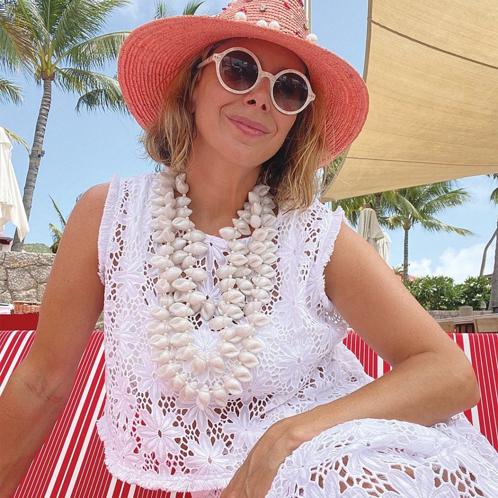 Lele Sadoughi designer Lisa Sadoughi delivers her glam factor to Neiman Marcus on November 7.