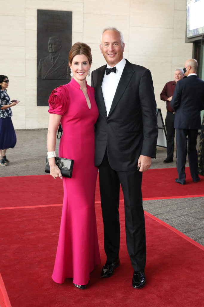 Phoebe & Bobby Tudor at the Houston Symphony Opening Night Concert at Jones Hall and dinner at The Corinthian. (Photo by Priscilla Dickson)