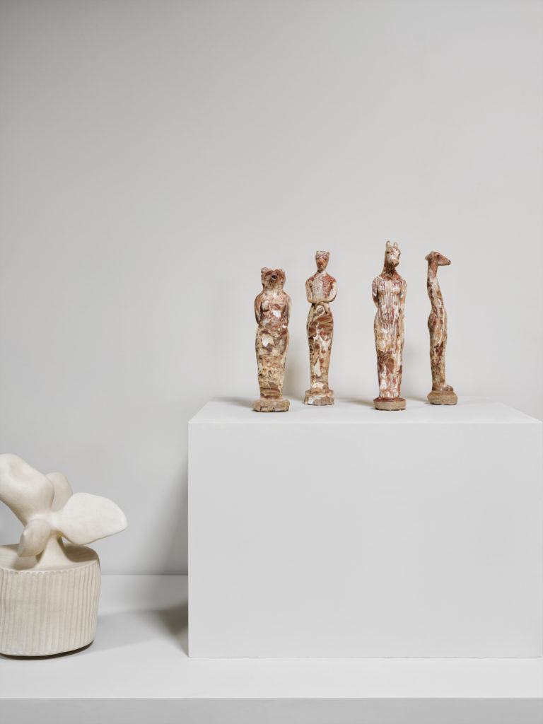 Totems by Robin Whiteman, NY. (Photo by Lisa Petrole)